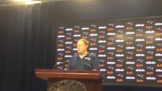 Bill Belichick Addresses Rob Gronkowski's Back Injury
