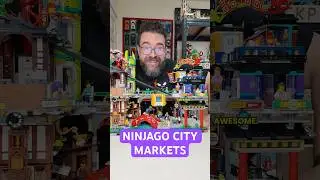 Biggest LEGO build I&rsquo;ve ever done 🧱Ninjago City Markets