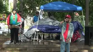 Hip Hop Energy at the Marcus Garvey Day Celebration Aug 14, 2021 in the West End, Atlanta - UNIA-ACL