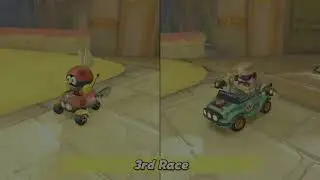 Para-Biddybud VS Wario - Flower Cup 100 CC