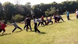 Lomba tarik tambang 2016 di tempat pariwisata Sengkaling Malang.