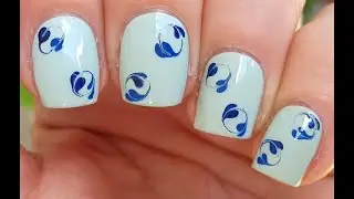 Heart Swirl Nail Art | Pastel Nails With Drag Marble Hearts | EASY Nail Design At Home!