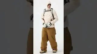 Discover Baggy Snow Pants (UPT2511) at the link in bio#slopestyle #snowsports #skiseason #baggypants
