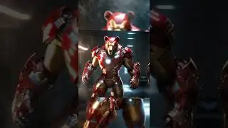 Avengers But Bear Version sing simpapa polyubila #short #shorts #avengers #reels #superhero