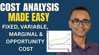 Cost Analysis Made Easy: Fixed, Variable, Marginal & Opportunity Cost Explained | MBA SIR