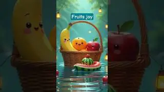 🍓 &ldquo;Surreal AI Art Floating Picnic Basket with Living Fruit | 3D Photorealistic Fantasy Scene&rdquo;#shorts