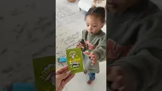 Mom let&rsquo;s baby try sour candy and this happens&hellip; #shorts #family