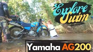 Полный тест 4-тактного мотоцикла AG: исследуй, плыви, тони, ремонтируй (Yamaha AG200)
