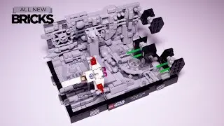 Lego Star Wars 75329 Death Star Trench Run Diorama Speed Build