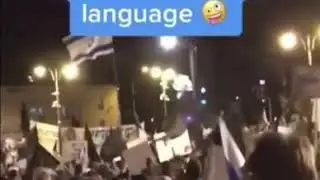 When you go to a protest but don&rsquo;t speak the language