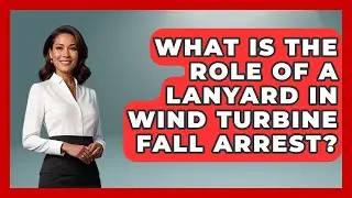 What Is The Role Of A Lanyard In Wind Turbine Fall Arrest? - High Stakes Jobs