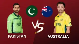 AUSTRALIA vs PAKISTAN Live Cricket Score | 1st T20