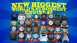 Thomas and Friends NEW BIGGEST World&rsquo;s Strongest Engine 42! Trackmaster Thomas Trains