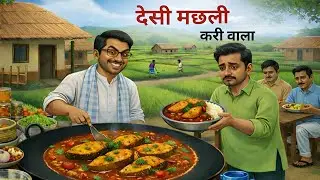 देसी फिश करी वाला | Desi Fish Curry Wala | hindi kahani | kahaniyan | cartoon story