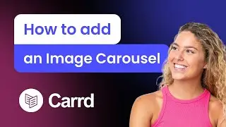 How to add an Image Carousel to Carrd