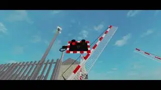 Ware Level Crossing Barriers Lowering (Roblox)