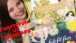 FabFitFun VS Causebox Spring 2019