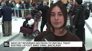 WestJet reverses cramped seating layout amid viral backlash (CityNews)
