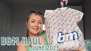 HUGE B&M HAUL 2023💗| FOOD, DRINK, TOILETRIES AND MORE✨|Paige Hooper