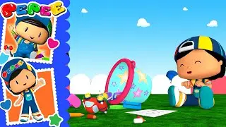 Pepee is Learning to Share His Toys 🧸🤝🌈 #cartoon #education #funny
