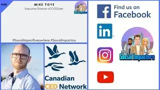 Social connections in business and  EconoUS Conference 2019 (Mike Toye of CCEDnet)