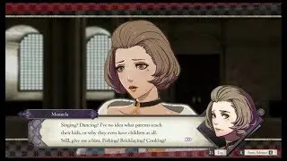 Fire Emblem: Three Houses - Manuela has no idea why people have children at all