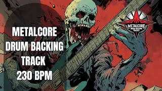 Extreme Metalcore Drum Loop 230 BPM #Shorts
