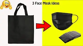 3 Face Mask Making Ideas At Home || How To Make Corona Virus Mask Easily || DIY Homemade Mask Ideas