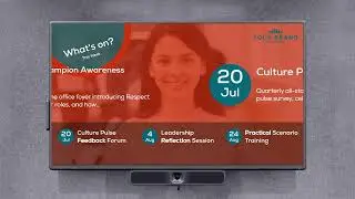 30s - Respect@Work Using Vibe.fyi Design Signage and Desktop Communication Channels | www.vibe.fyi