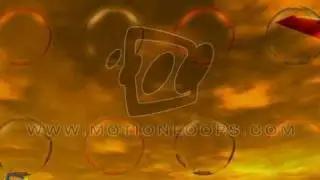 Jet Flyover animated movie clip. Airplane flyover animated video clip