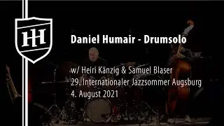 Daniel Humair - Drumsolo (excerpt) | Int. Augsburger Jazzsommer 2021