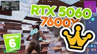 Ryzen 5 7600X + MSI 5060 (noble scrims) chapter 6 season 3 fortnite fps test comp