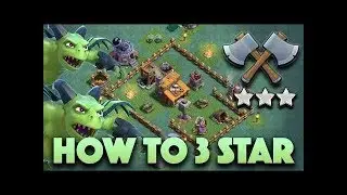 Builder Base Attack | Easily get 3star attack in (Minion+Witch) builder base | Clash of Clan
