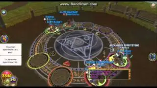 Wizard101 pvp 2v2 critical build gear part 1 EPIC MATCH