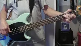 Sleepy Time Time--Cream--Drums + Bass Guitar--LY-ROCK Tone Monster Amp DI--Vintera Bullet Pickups