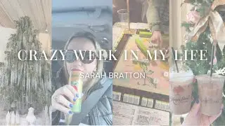 VLOG: CRAZY WEEK IN MY LIFE with work, travel & holiday festivities!