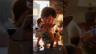 Corgi&rsquo;s Flower Wish 🌸 | A Bloom Grown from Love #3danimation #corgi #petsrule #animation #cartoon