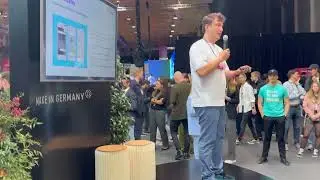 Youzu German Booth Pitch at Web Summit 2025