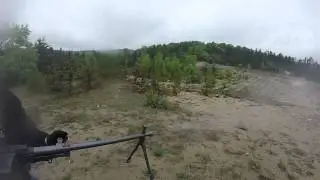 Standing UK vz. 59 7.62x54R Machine Gun - Belt Fed - 50 Rounds