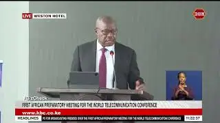 Live Update | First African Preparatory meeting for the world telecommunication conference