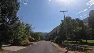 Scenic Drive through Hobble Creek Canyon and to Jolley's Ranch in the Summer [4K] | Utah