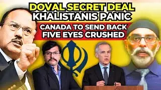 Doval to visit Canada - 26 Khalistanis in EXTRADITION | Jaishankar met Canada FM | Mark Carney India