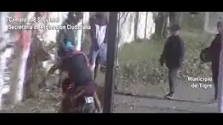 Ladrón de motocicleta detenido gracias al sistema B.U.S.C.A.D.O.R