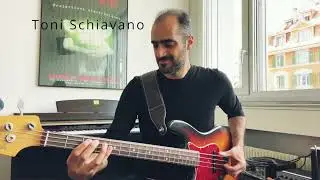 Toni Schiavano, Dozent f&uuml;r E-Bass Swiss Jazz School