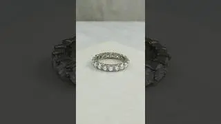 Eternity rings are timeless treasures given for many occasions #ring  #eternityrings #eternityring
