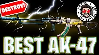 How To Make The &ldquo;AK47&rdquo; DESTROY - Best AK47 Class Warzone (Cold War)