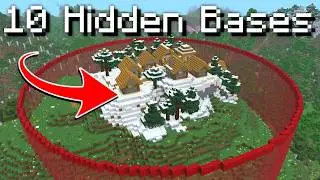 I Hid 10 Secret Bases in This Circle!