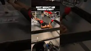 Crazy Boxer Gets Knocked Out!