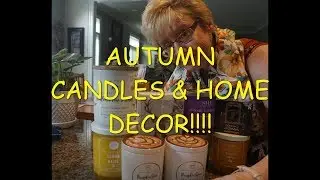 AUTUMN HAUL!!! - Fall candles, merchandise from Marshalls/Homesense
