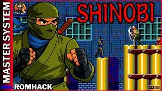 ✅ SHINOBI: THE REAL NINJA ( MASTER SYSTEM | HACK OF SHINOBI | 2026 ) ENHANCED VERSION - 4K 60 FPS 🔴
